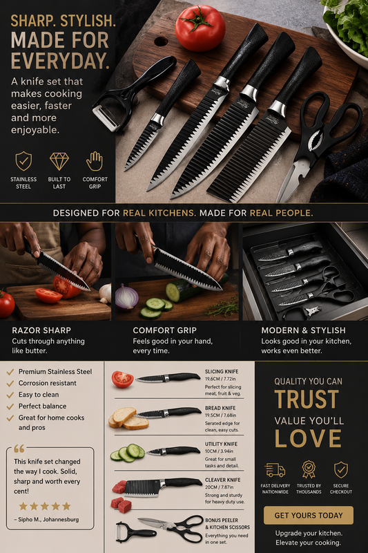 KritzCribs™ Kasi Kitchen Six