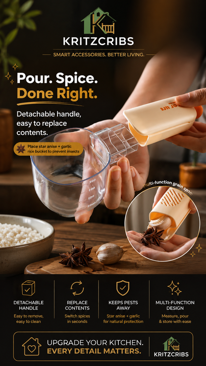 KritzCribs™ Multi-Measure Kitchen Scoop