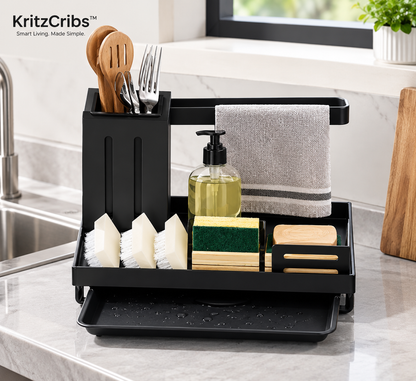 KritzCribs™ SinkCaddy | Kitchen Sink Organiser