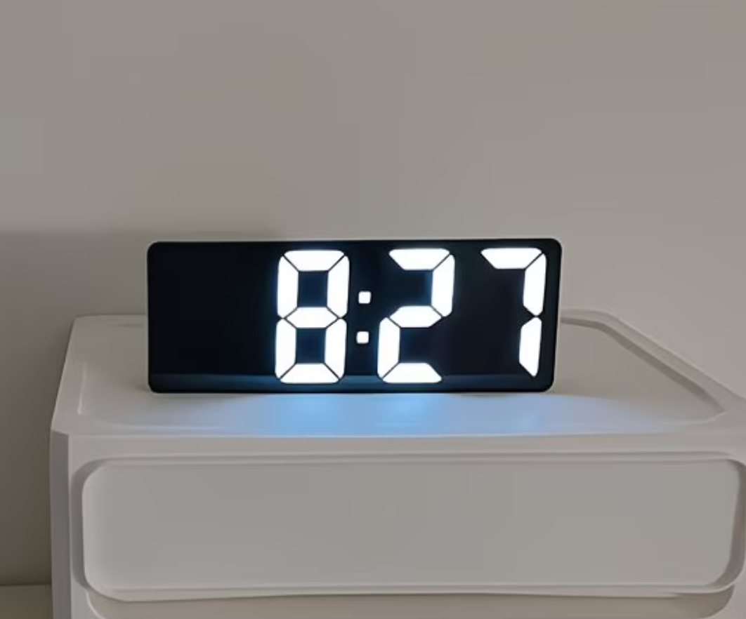 KritzCribs™ LumiClock – LED Desk & Alarm Clock