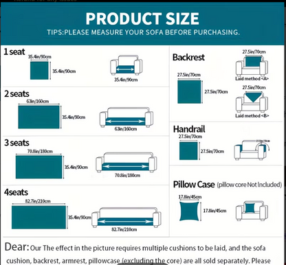 KritzCribs™ KoesiNest – Long Plush Sofa Cushion